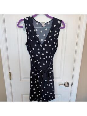 A New Day Women's White and Navy Dress